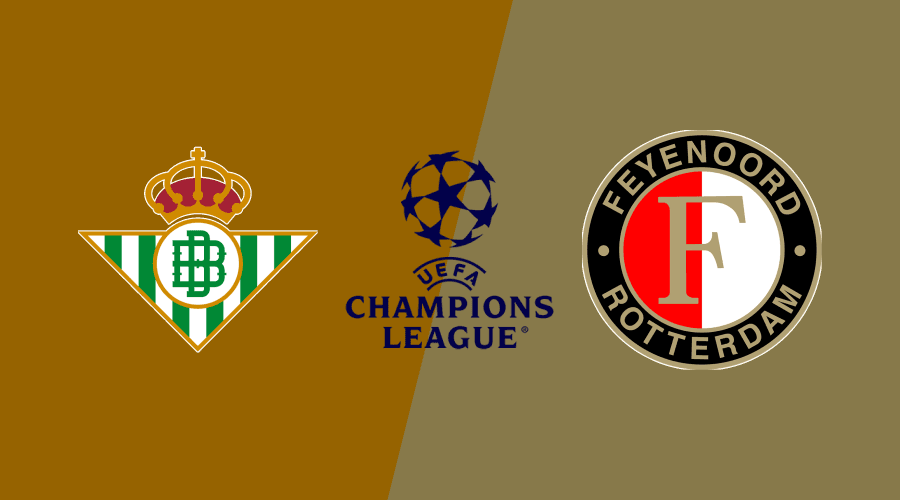 Real Betis x Feyenoord hoje: tudo sobre o jogo pela Champions League