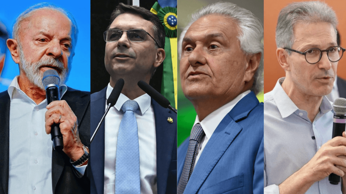 Lula empata com Flávio Bolsonaro em pesquisa de intenções de voto
