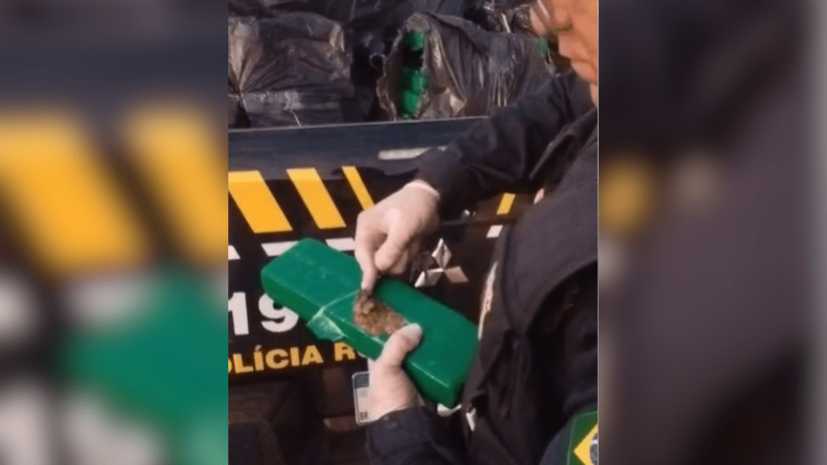 Acidente em Caeté expõe tráfico de drogas em carga de cosméticos