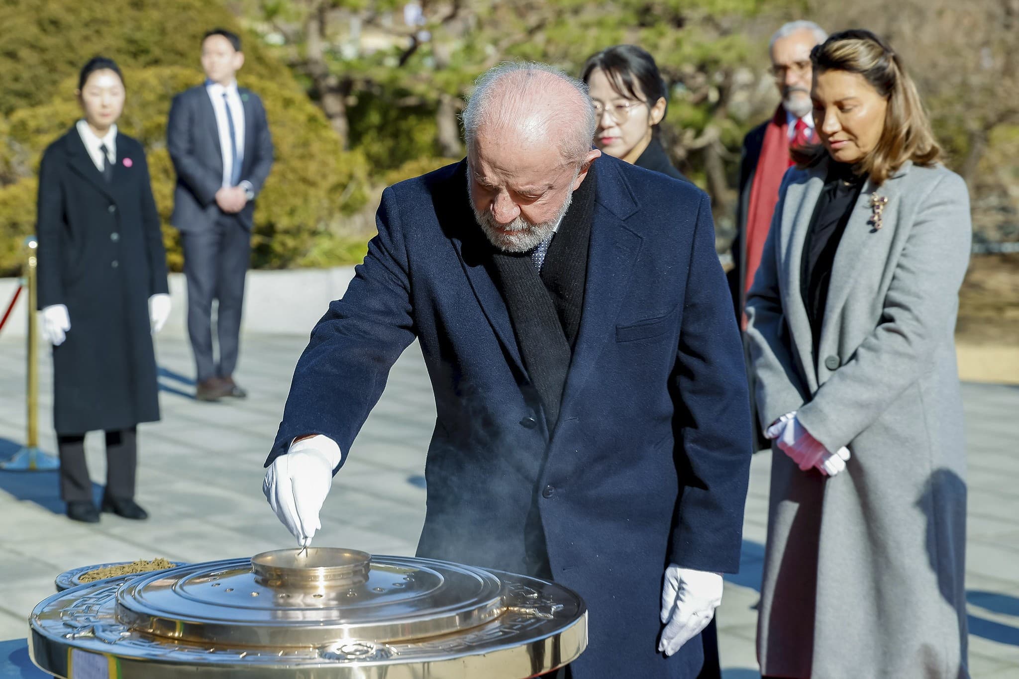 Lula recebe presidente da Coreia do Sul para fortalecer laços comerciais