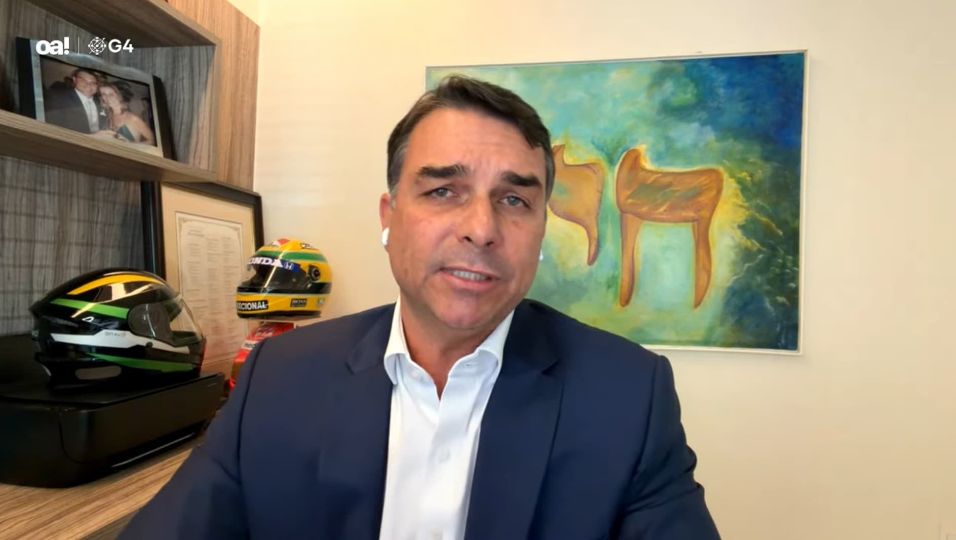 Flávio Bolsonaro revela vice-candidata nesta quarta-feira em Brasília