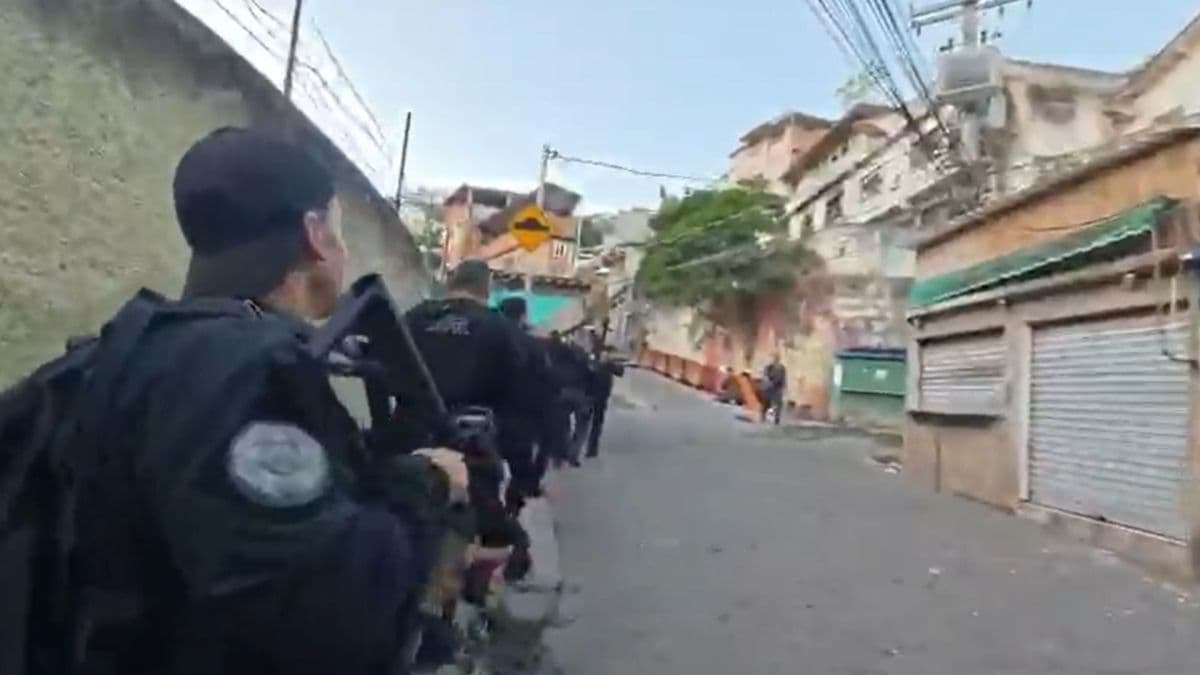 Operação Contenção ataca grupo criminoso no Rio e um policial é ferido