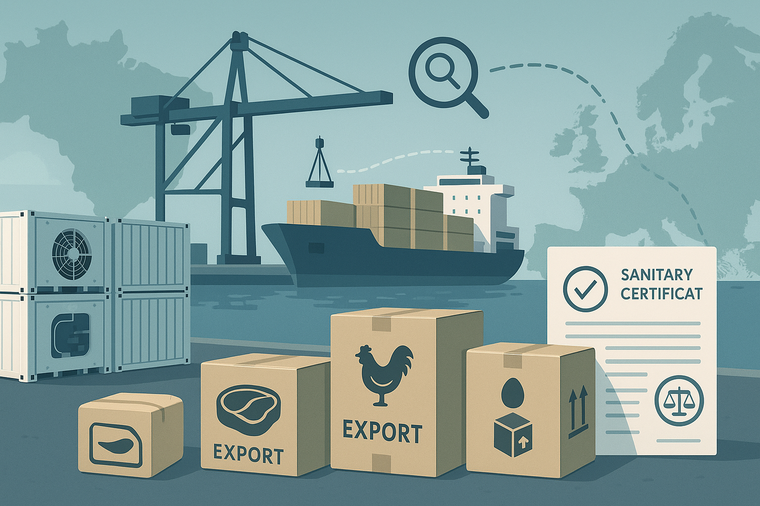 Brasil busca reverter exclusão da lista de exportação animal da UE