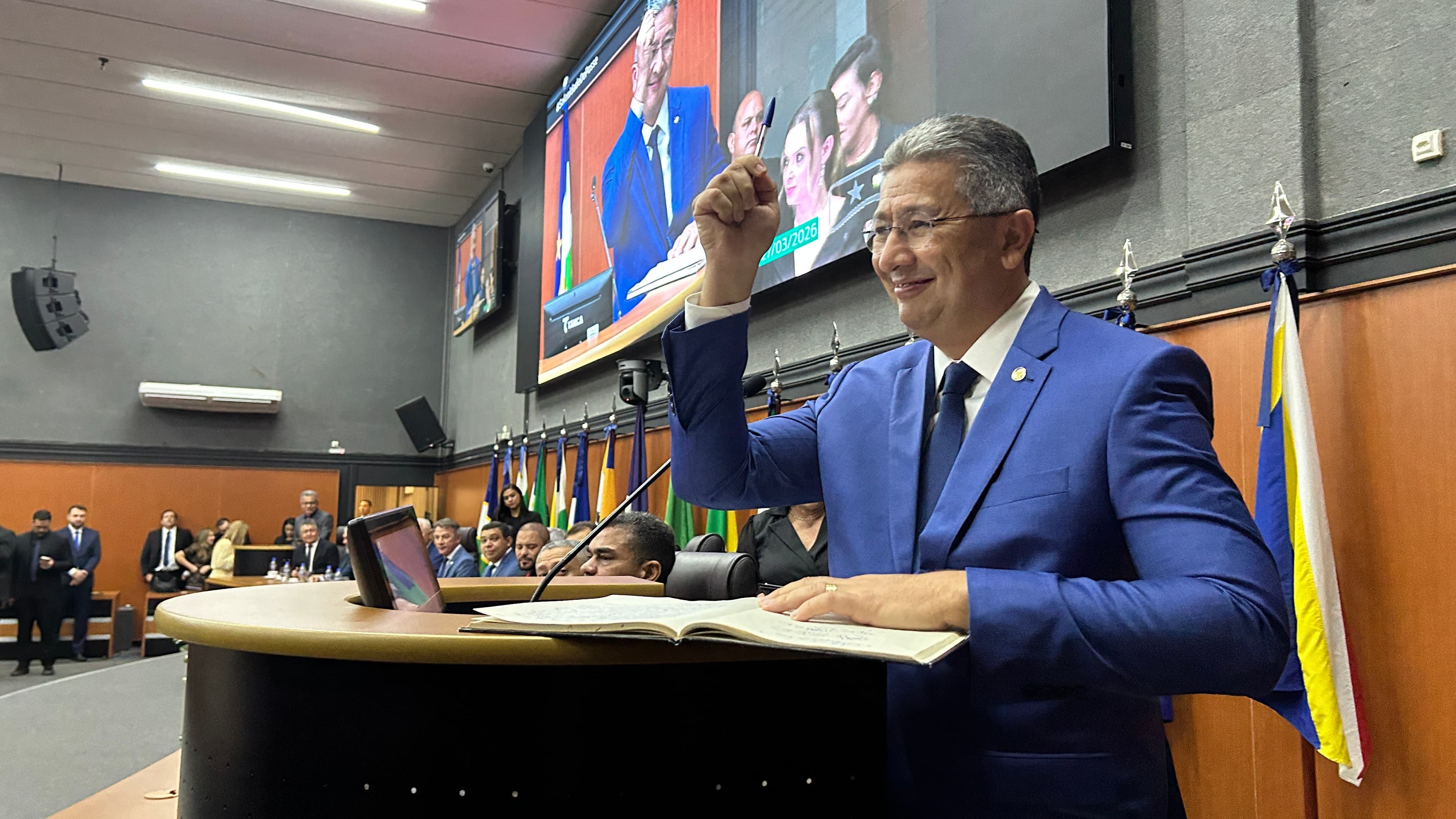 Edilson Damião Assume Governadoria de Roraima com Promessa de União