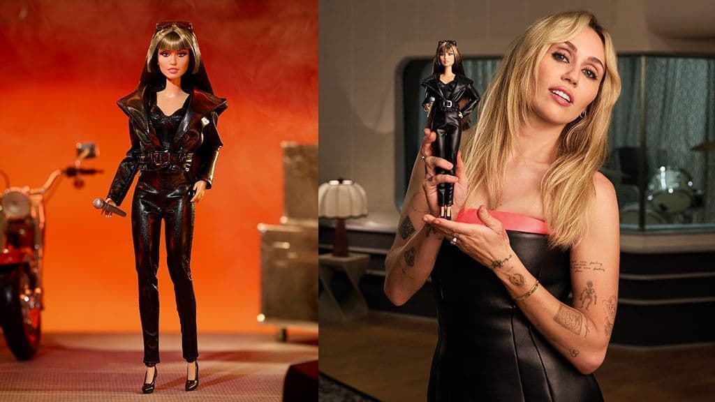 Miley Cyrus ganha Barbie colecionável da Mattel