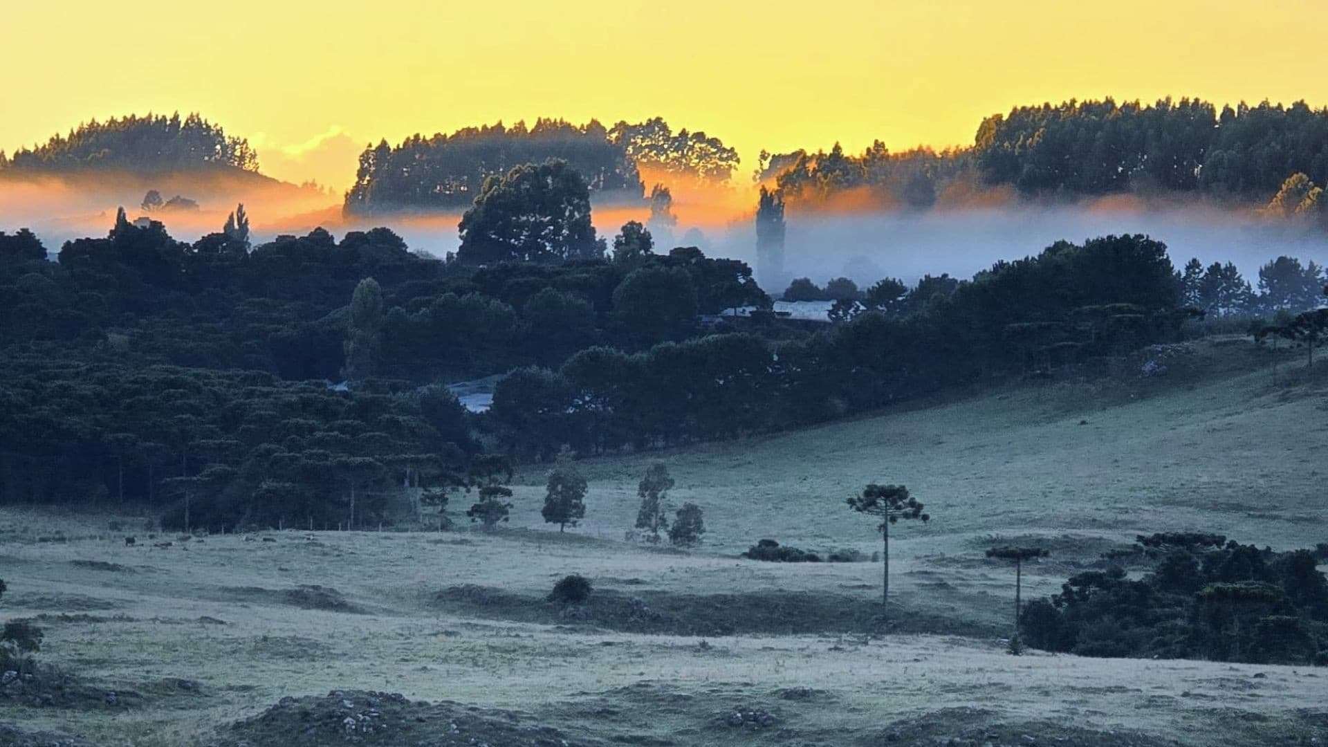 Onda de frio intenso deve atingir o Sul do Brasil