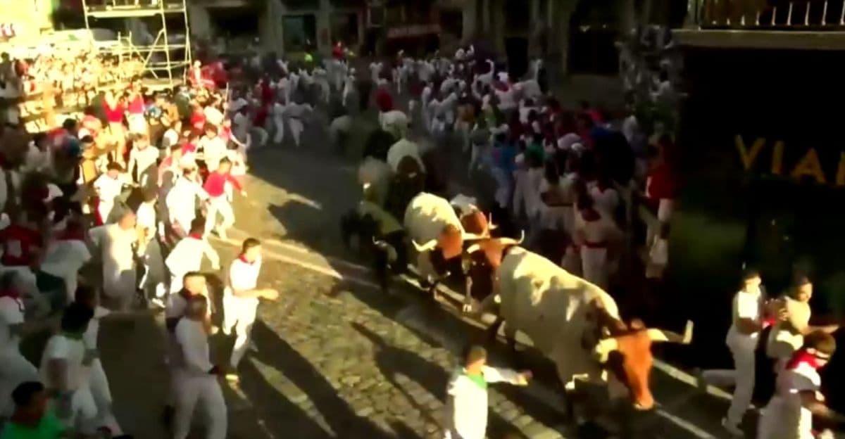 Abertura do festival de San Fermín deixa cinco corredores feridos