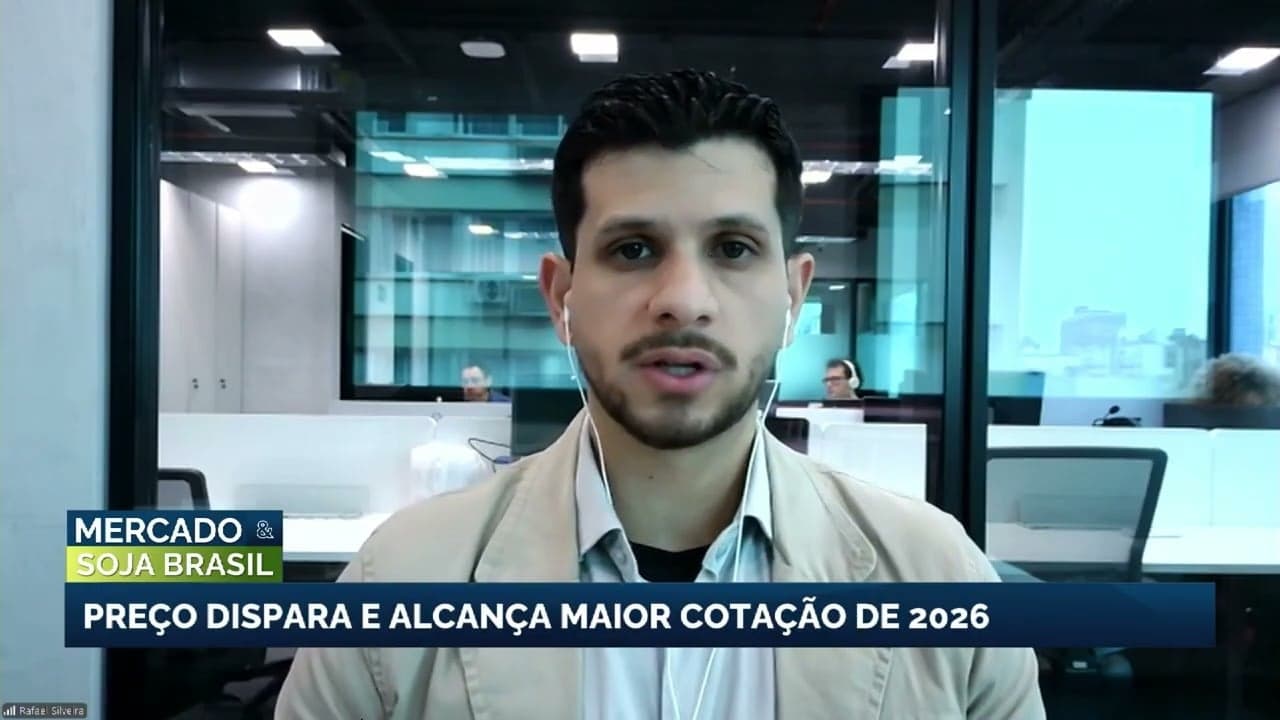 Soja no Brasil atinge o maior preço desde 2026 com alta na exportação