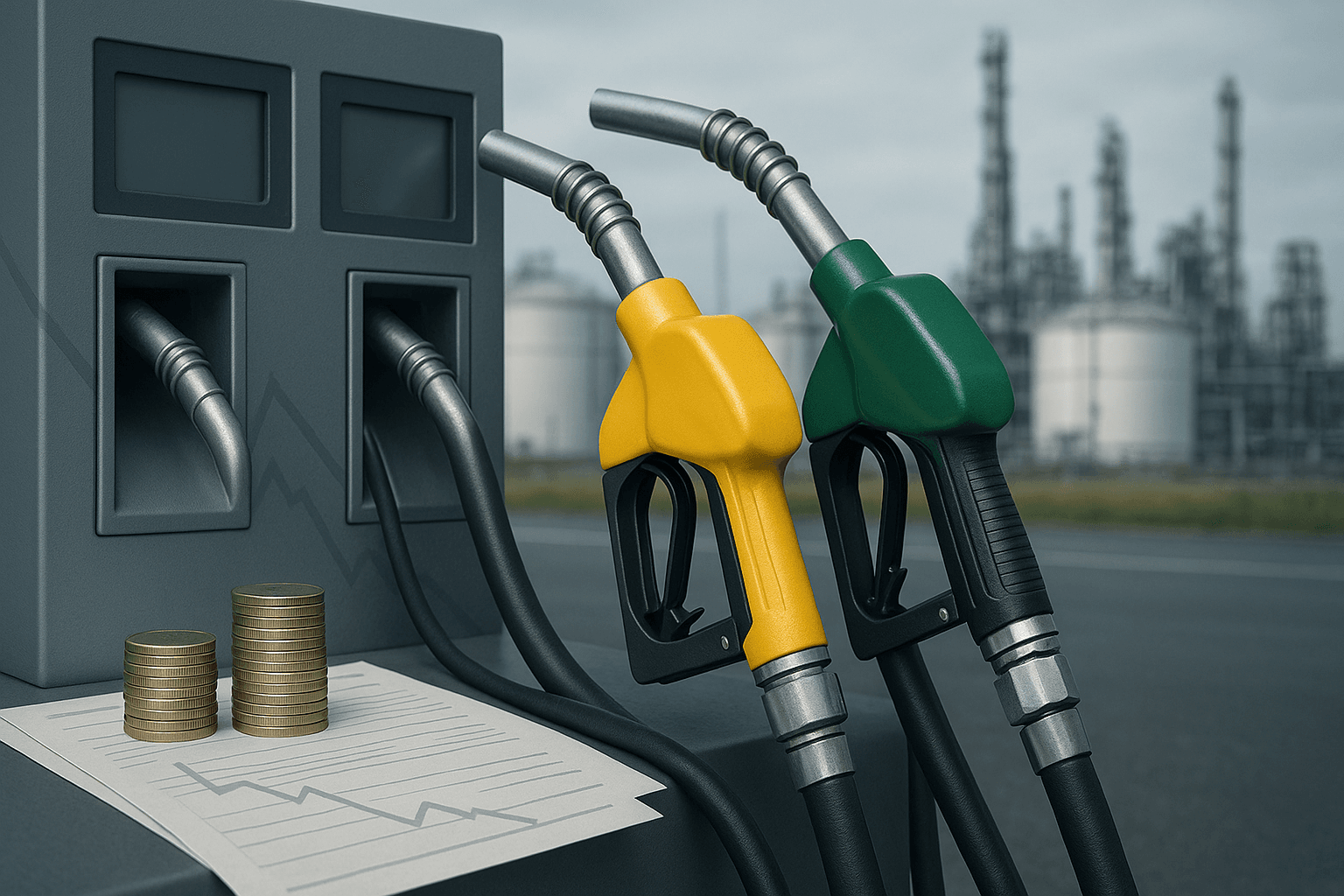 Governo cria subsídios para gasolina e diesel com impacto fiscal
