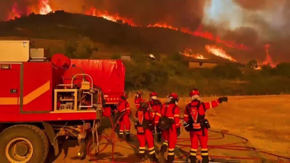 Incêndio em Aragão mobiliza evacuação e gera estado de emergência