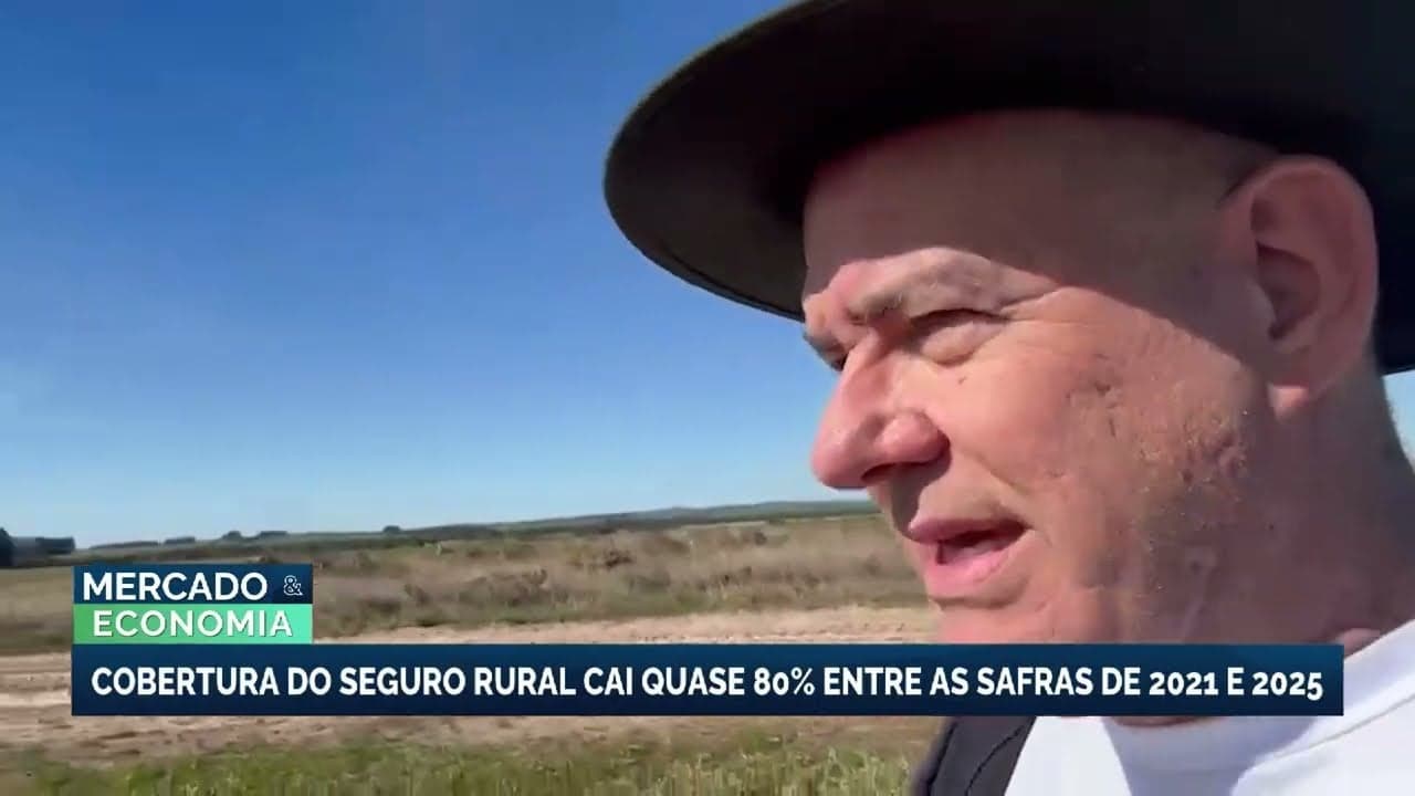 Queda do seguro rural atinge 10 milhões de hectares no Brasil