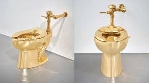 Vaso Sanitário de Ouro é Arrematado por Mais de US$ 10 Milhões