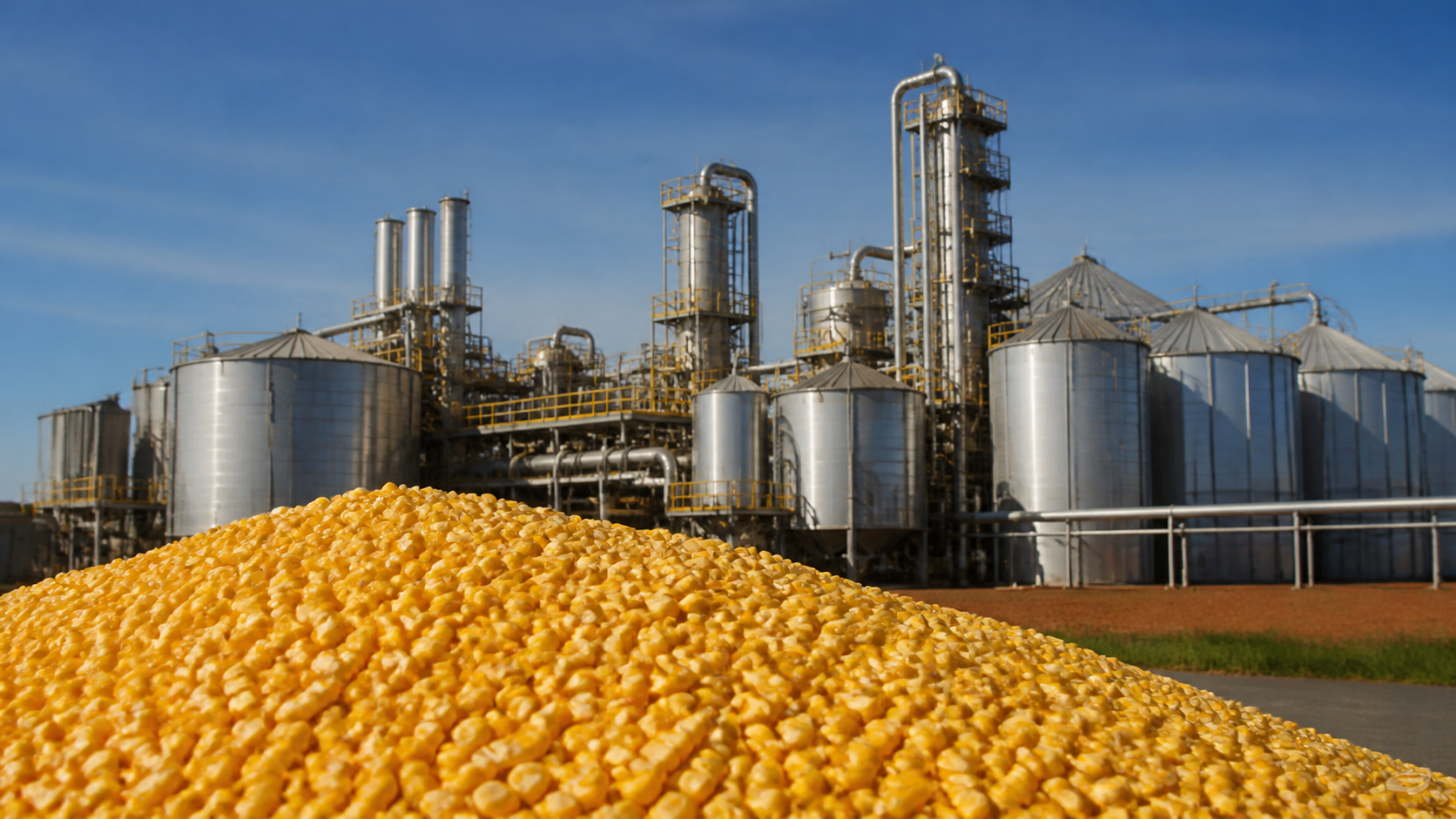 Produção de etanol nos EUA usa 467 milhões de bushels de milho