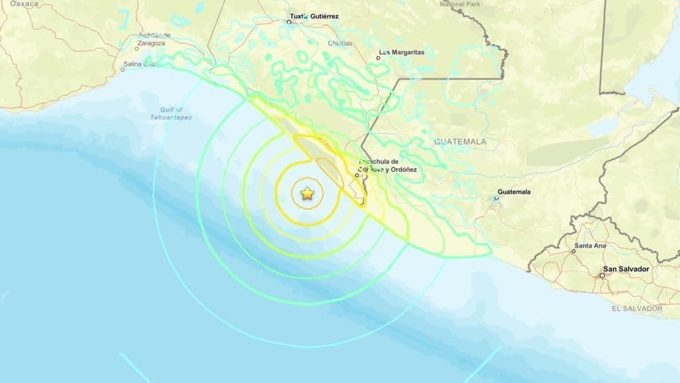 Terra treme no Chiapas e alarma região com aviso de tsunami