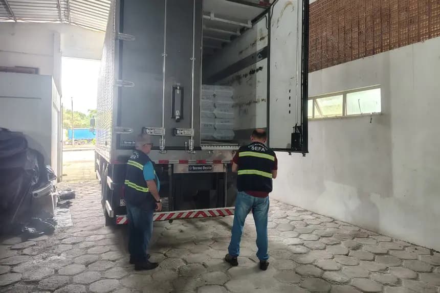 Sefa apreende 14 toneladas de açaí por irregularidades fiscais