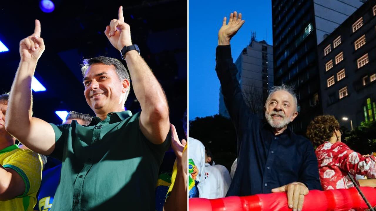 Pesquisa aponta Flávio Bolsonaro à frente de Lula em redução de impostos