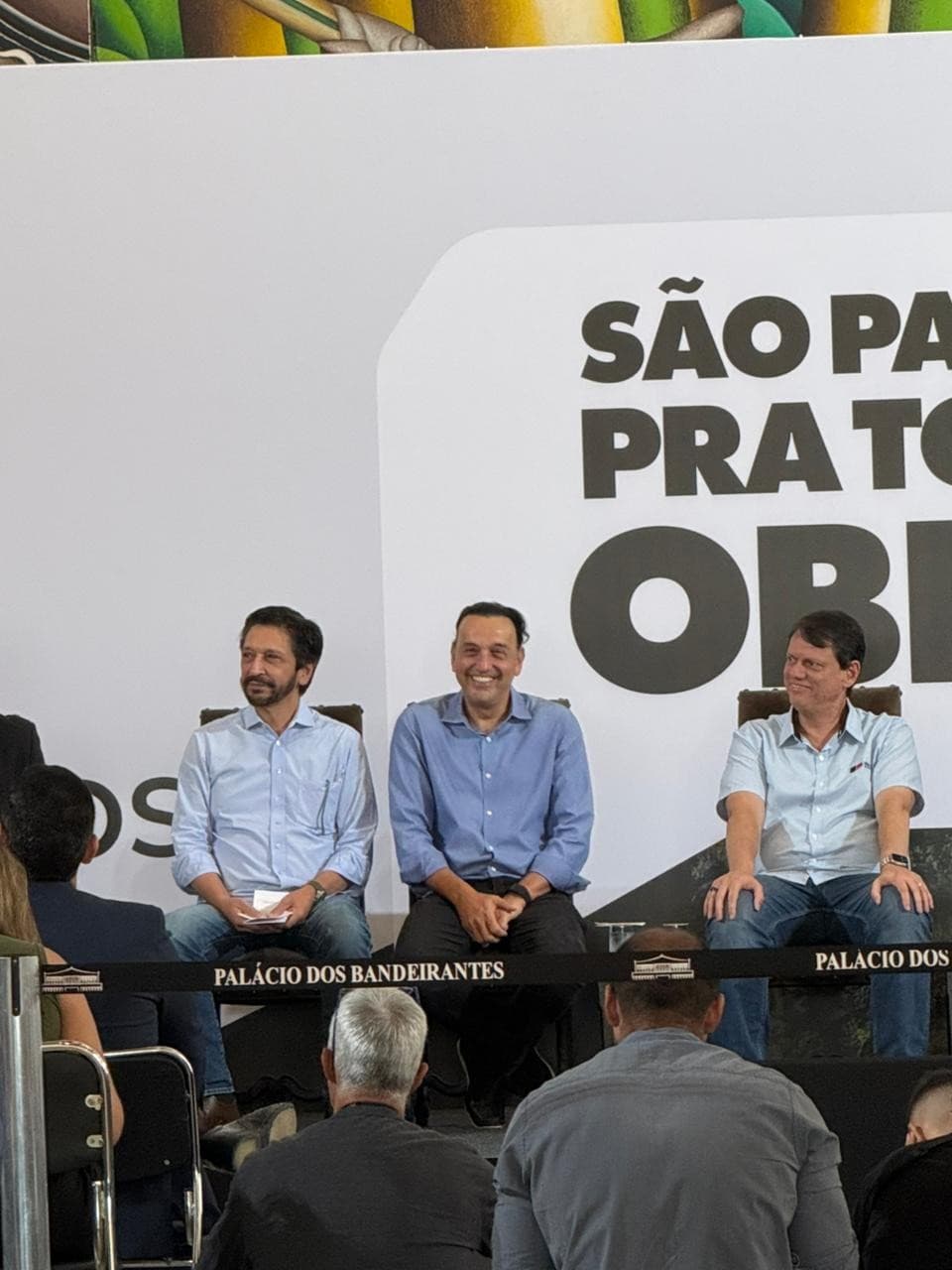 Tarcísio de Freitas confirma Felício Ramuth como vice na chapa