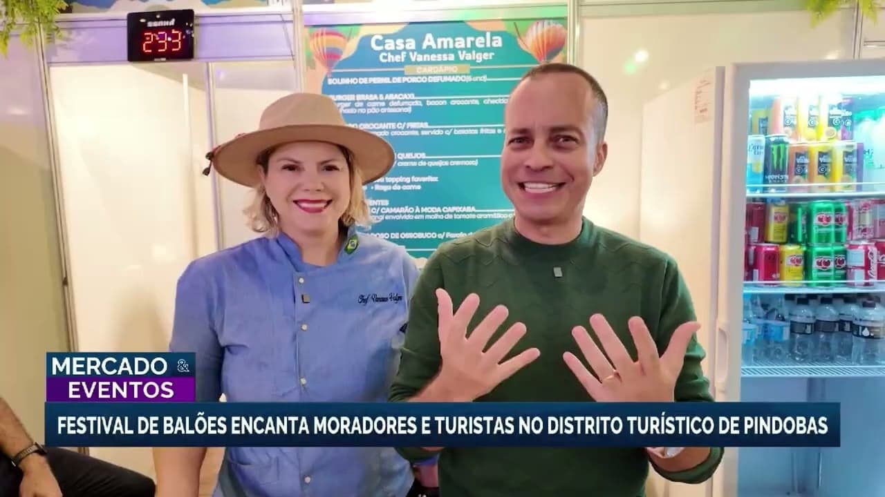 Festival de Balões impulsiona turismo em Pindobas, ES