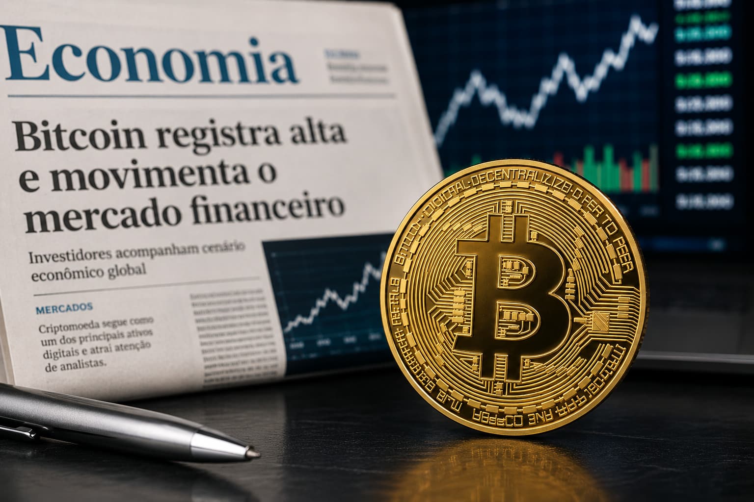 Bitcoin recupera terreno com influxos em ETFs enquanto mercado avalia alta de juros do Fed