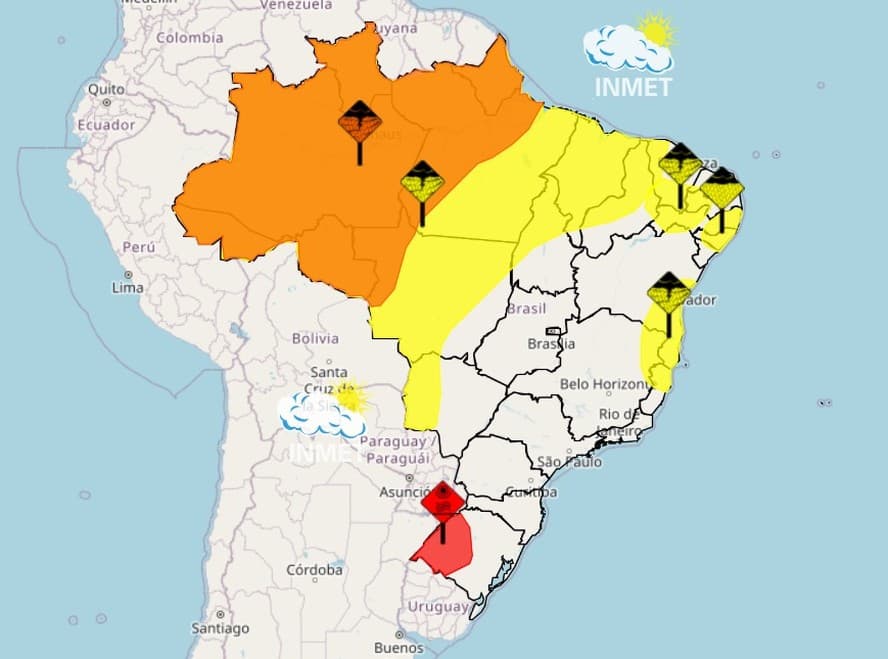 Rio Grande do Sul em Alerta Vermelho por Onda de Calor
