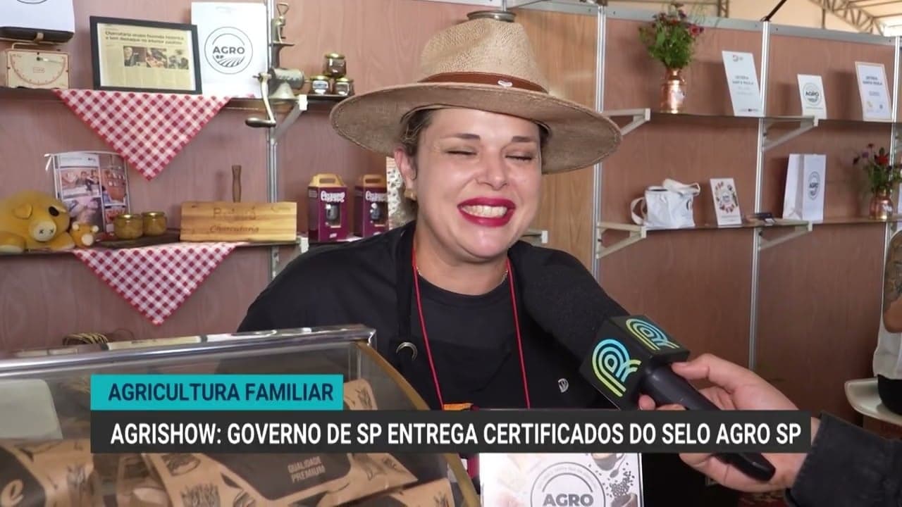 São Paulo entrega selos do Agro SP na Agrishow 2026