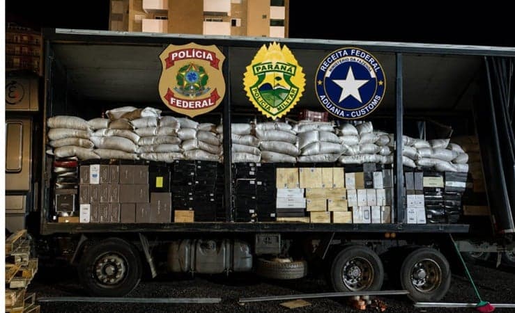 Polícia Federal apreende vinhos contrabandeados em Guarapuava