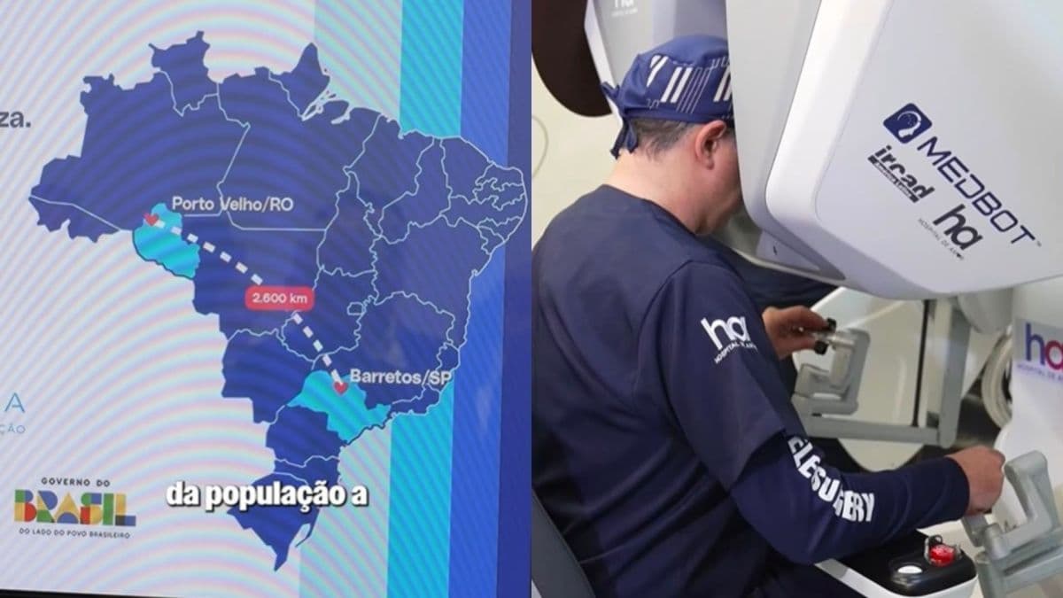 Telecirurgia robótica avança no Brasil com projeto pioneiro