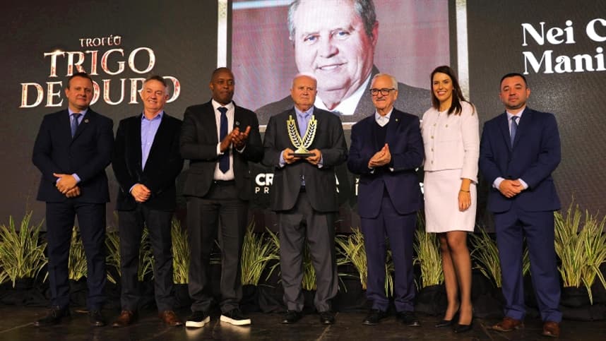 Cruz Alta premia líderes do agronegócio com Troféu Trigo de Ouro