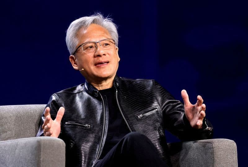 Jaqueta de Jensen Huang leiloada por US$ 960 mil em Nova York