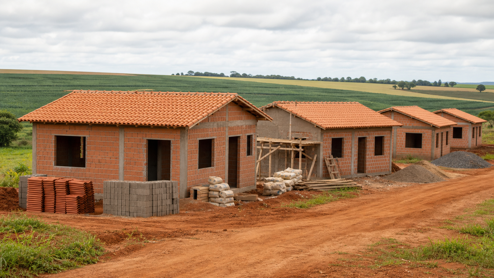 Governo libera R$ 1 bilhão para habitação rural
