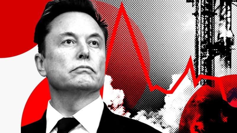 Investidores da SpaceX enfrentam queda após IPO histórico