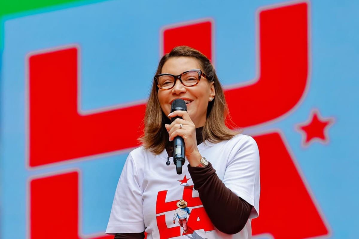 Gabinete reafirma apoio a Janja Silva na campanha de Lula
