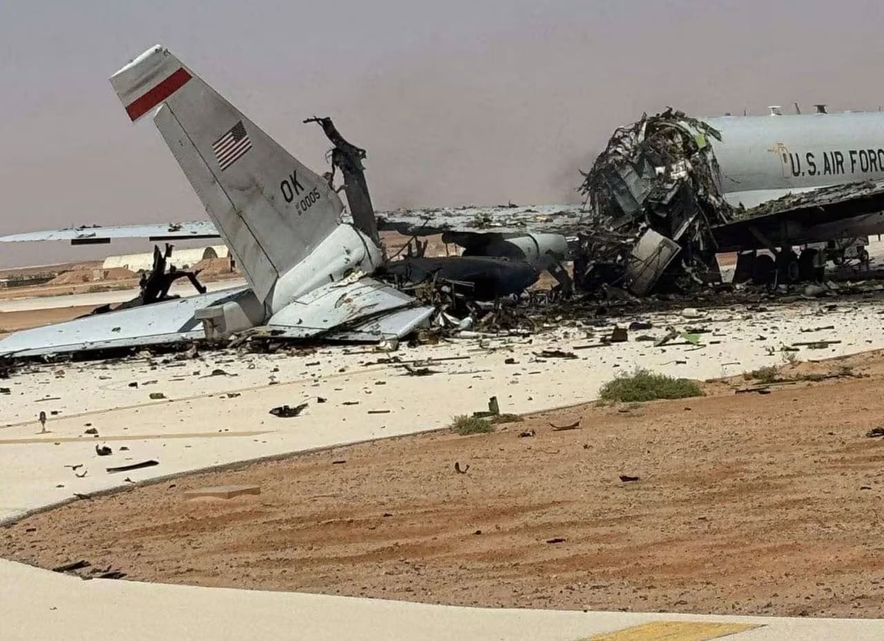 Incidente na Arábia Saudita: Ataque iraniano danifica aeronave americana e fere soldados