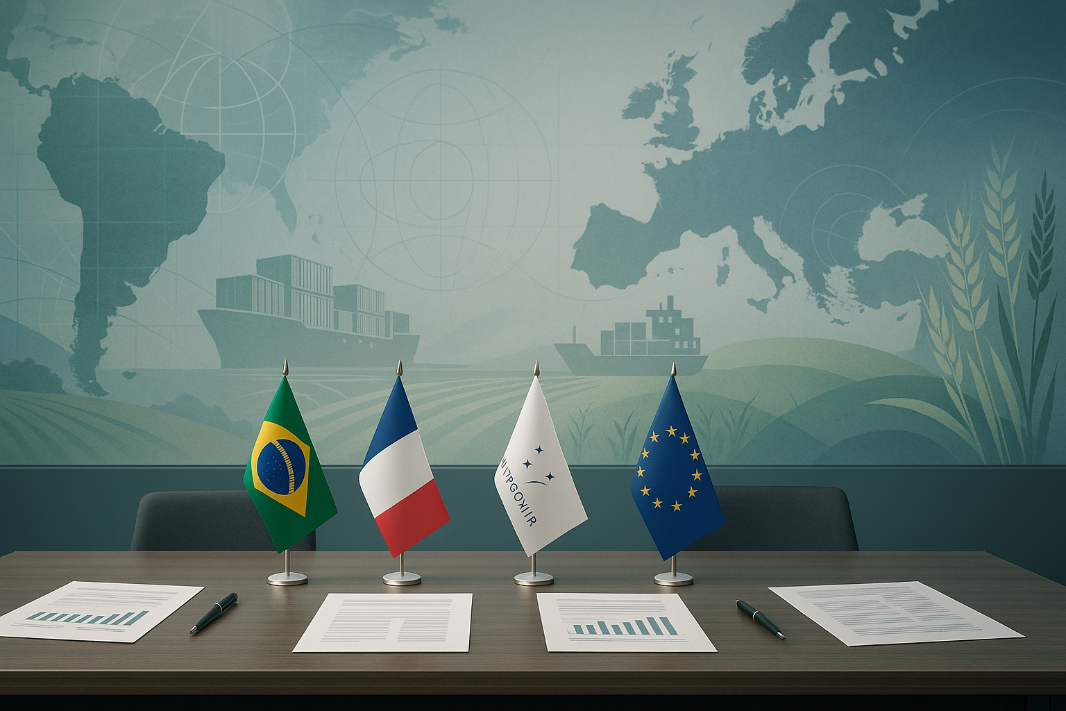 CNA discute Acordo Mercosul-União Europeia com França