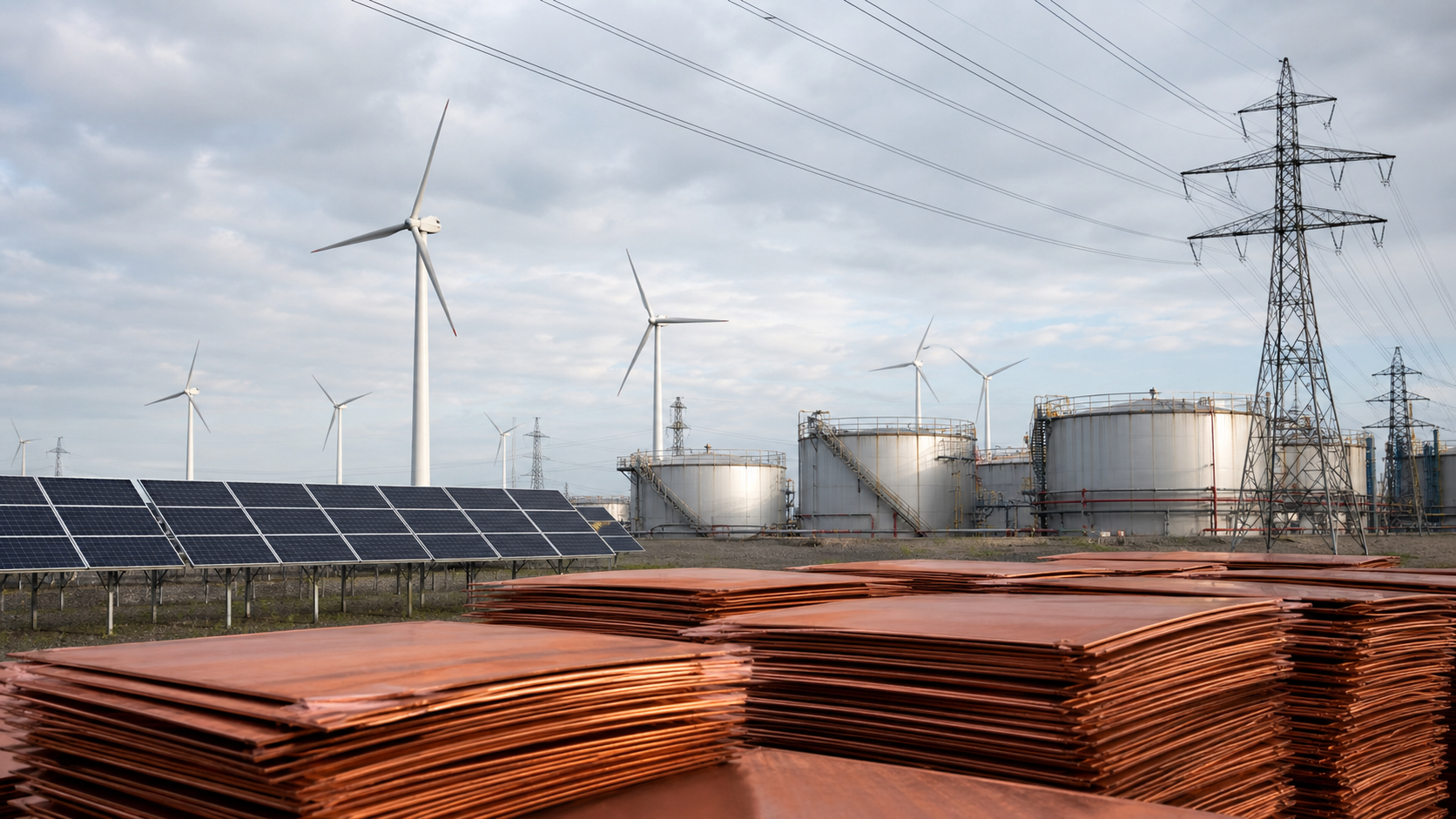 Tendências da transição energética destacam desafios até 2060
