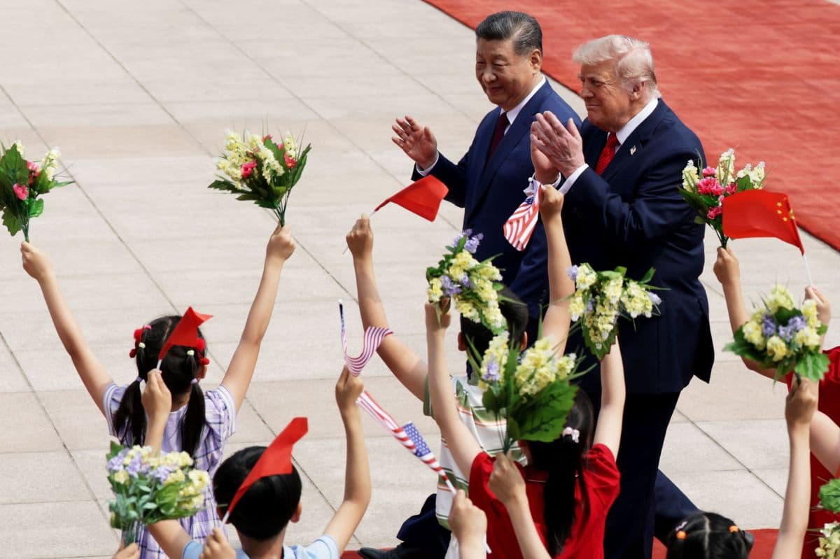 Trump é recebido com honras na China antes de reuniões bilaterais