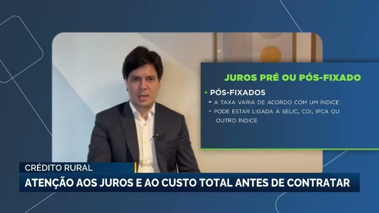 Entenda o Crédito Rural: Tipos de Juros e Custos Envolvidos
