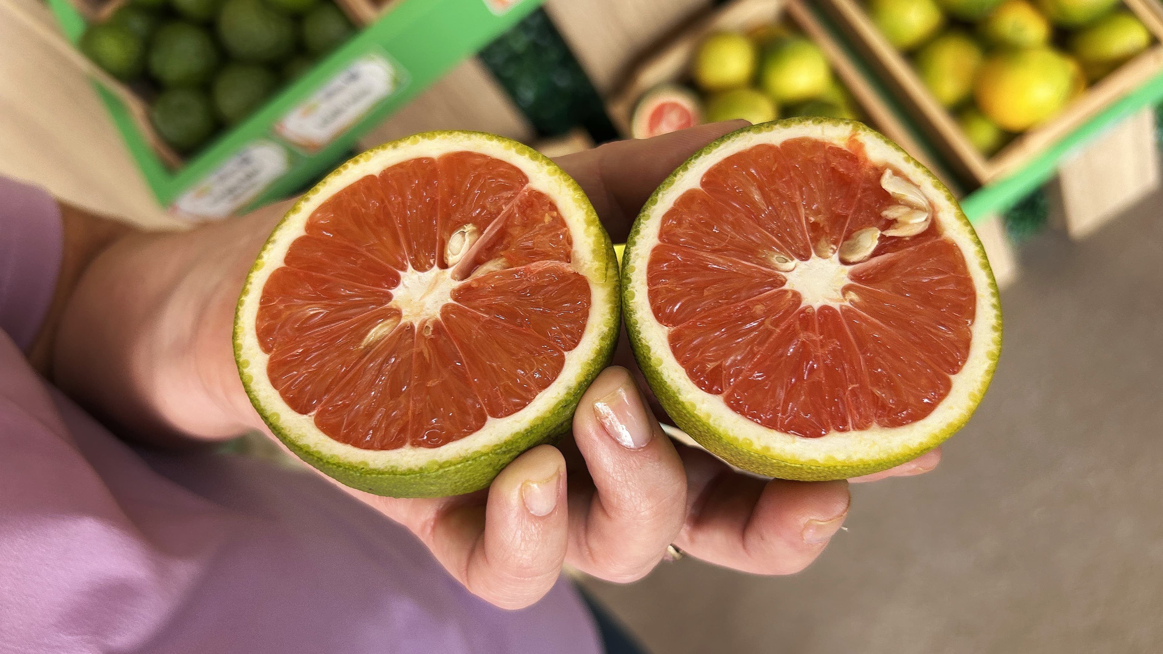 Laranja falsa-sanguínea se destaca pela polpa vermelha e sabor doce