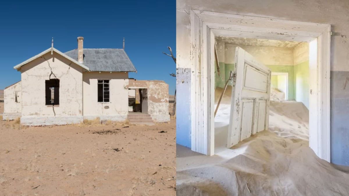 Kolmanskop: a cidade fantasma da Namíbia que floresceu e foi abandonada