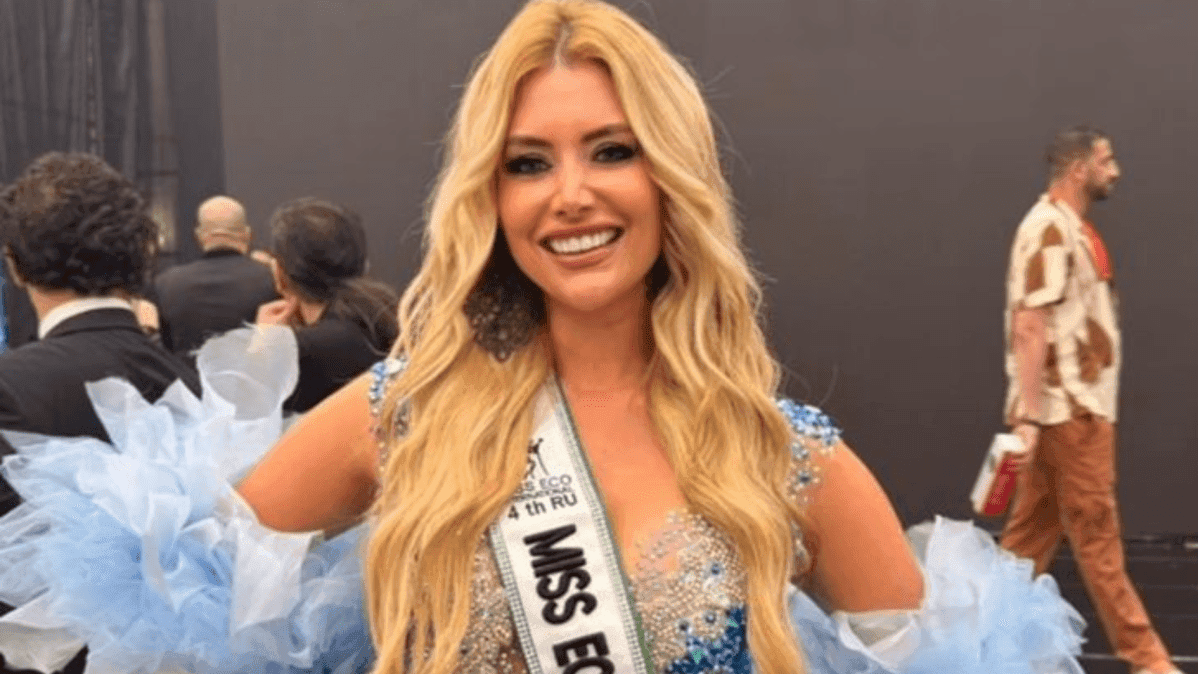 Joana Camargo sofre queda ao vivo durante Miss Eco International 2026
