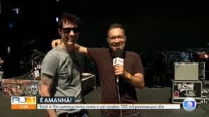 Dinho Ouro Preto Brilha no Palco Sunset do Rock in Rio