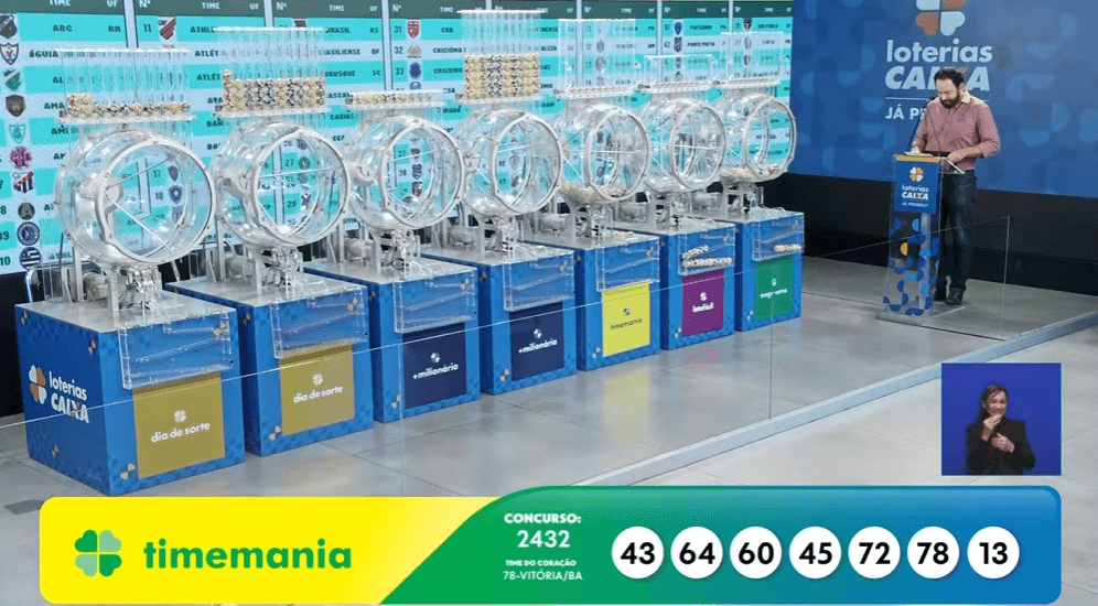 Resultado da Timemania de hoje: confira os números do concurso 2432 e o Time do Coração
