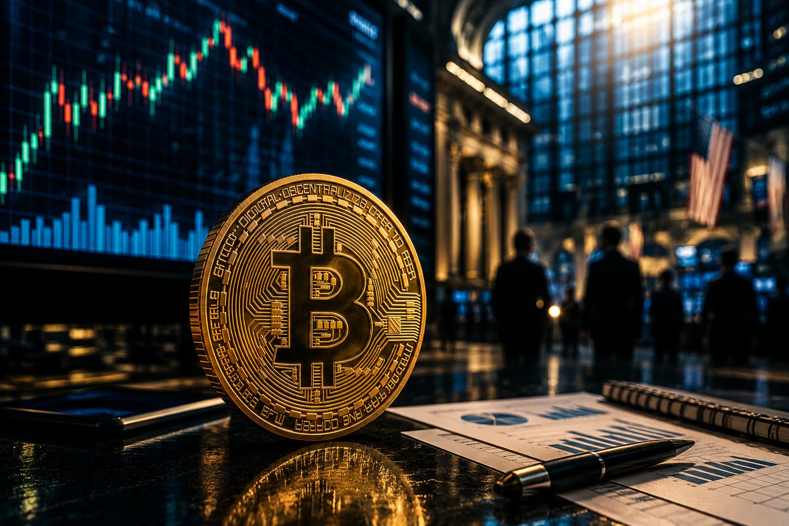 Bitcoin opera em torno de US$ 77 mil enquanto mercado avalia Fed, ETFs e alta do petróleo