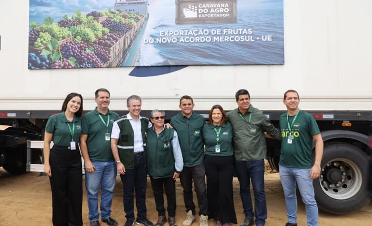 Brasil exporta primeira carga de uvas para Europa com tarifa zero