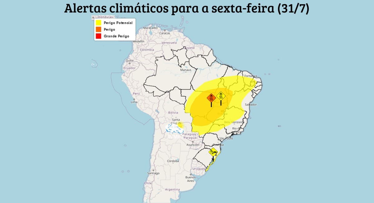 Ar seco afeta 14 Estados e DF nesta sexta-feira em todo o Brasil
