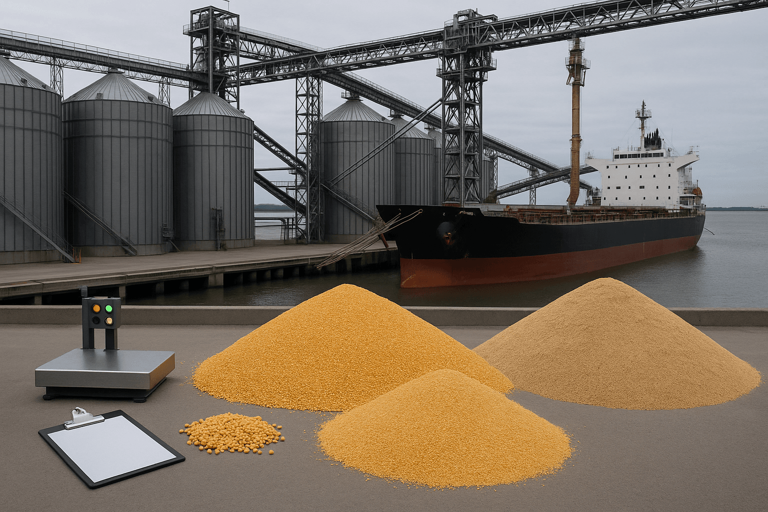 Soja nos EUA cai 29,5% em inspeções de exportação