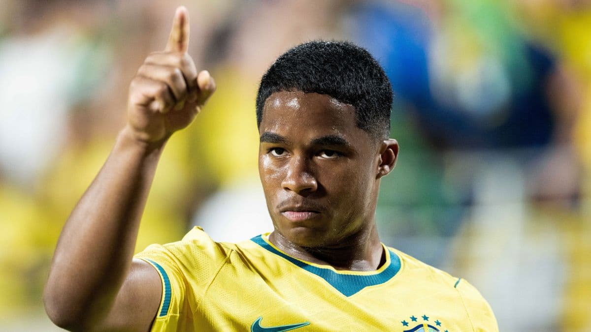 Endrick é o nono jovem mais valioso da Copa do Mundo de 2026