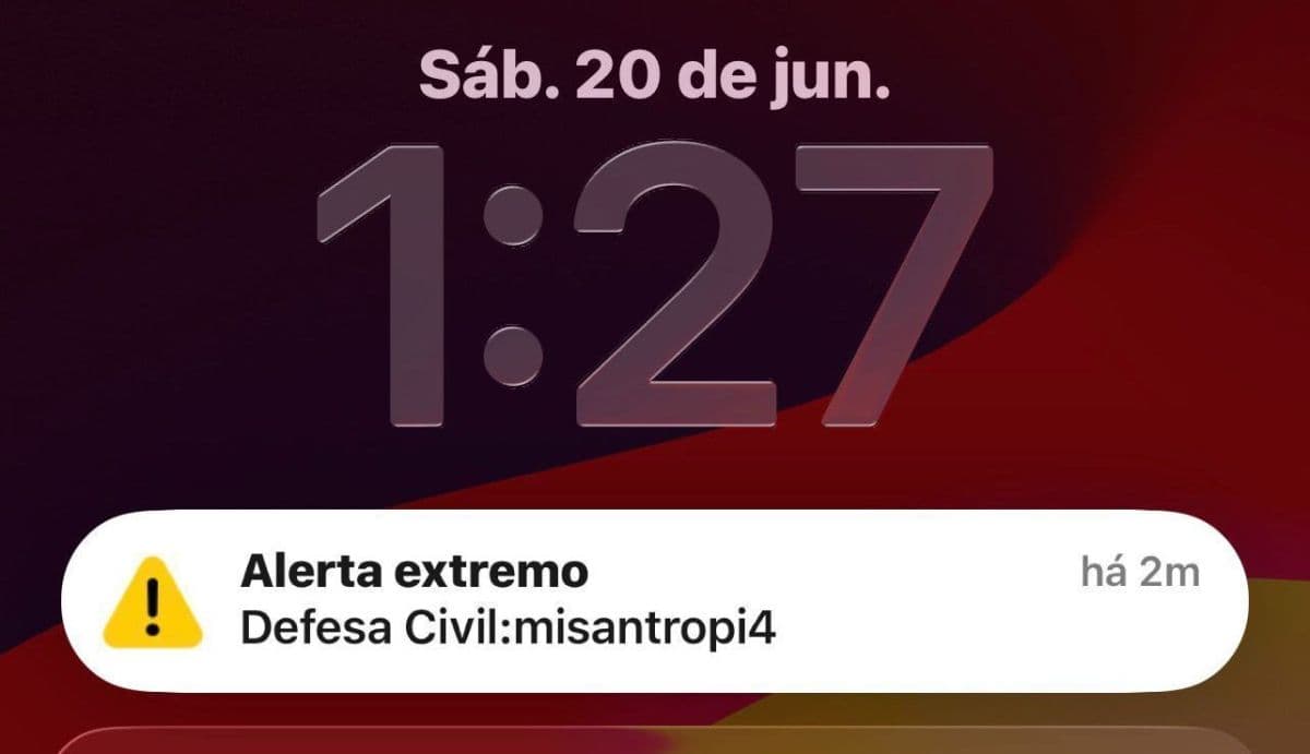 Misteriosa mensagem 'misantropi4' causa alarme em celulares no Brasil
