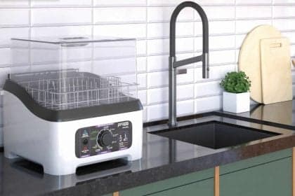 Lava-louças portátil se reinventa com funções de higienização ampliadas