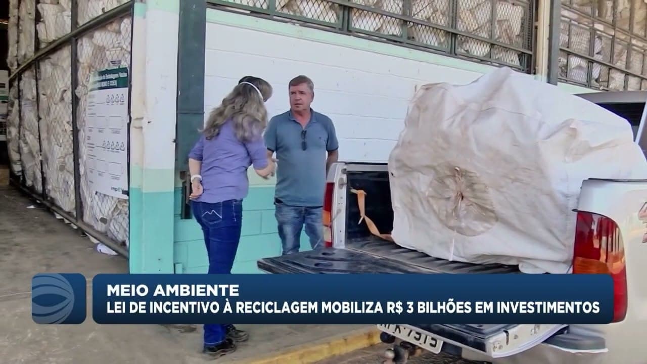 Lei de reciclagem mobiliza R$ 3 bilhões e fortalece economia circular